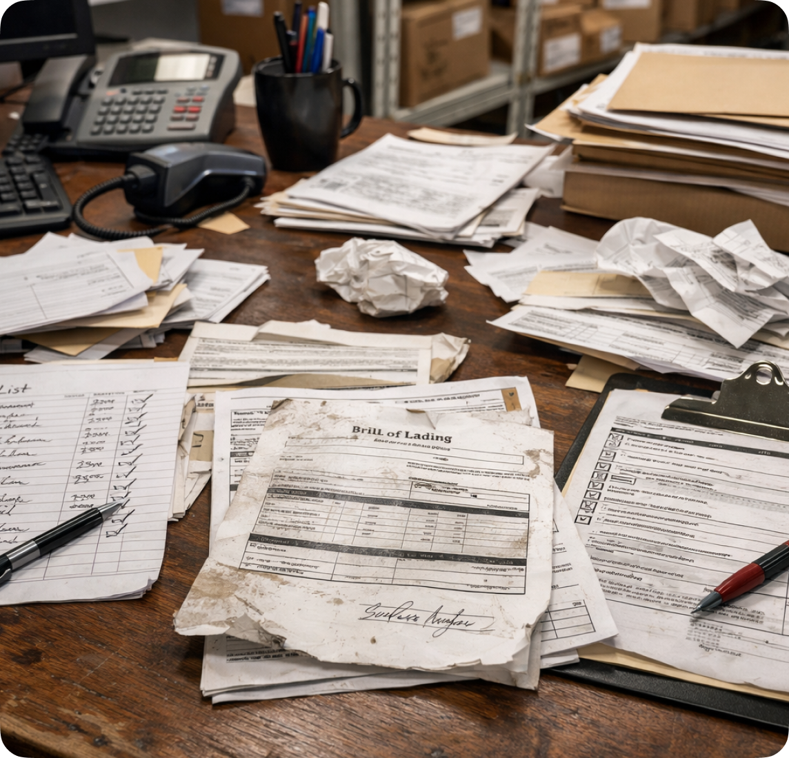 Paperwork Database Why Successful Logistics Teams Move Away from Paper Documentation